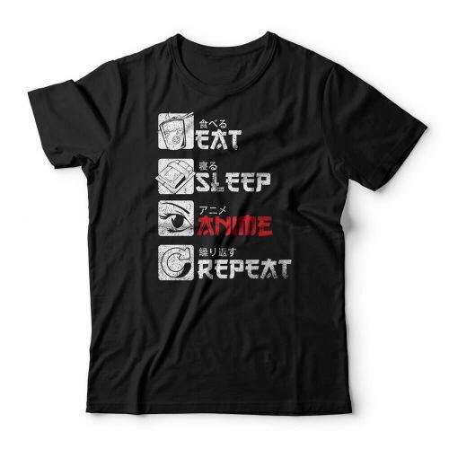 Camiseta Anime Repeat