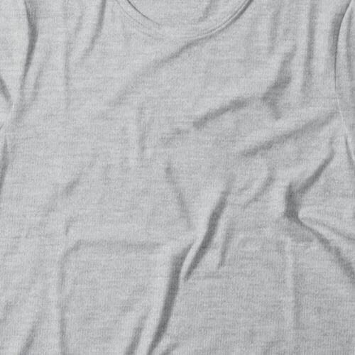 Camiseta B�sica Mescla Cinza