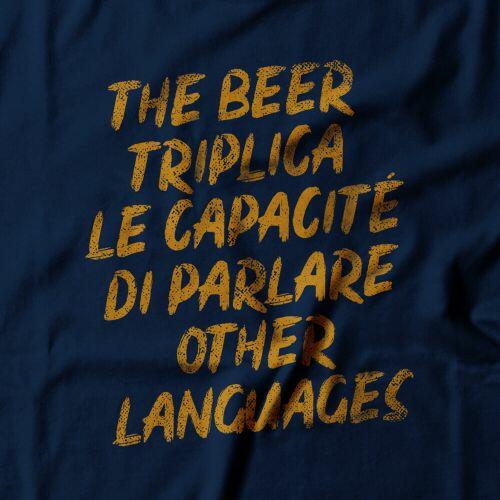 Camiseta Beer Languages