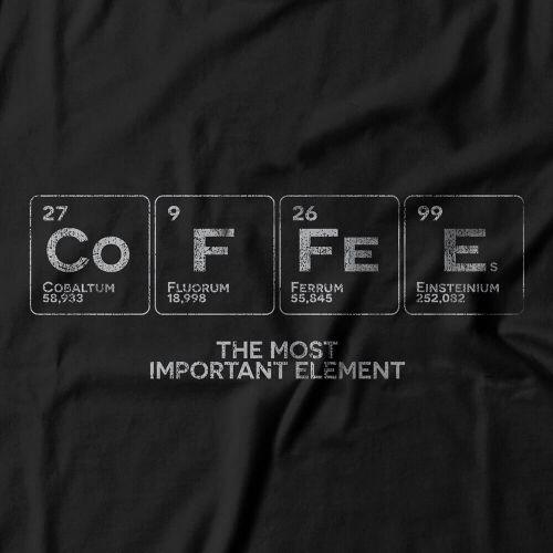 Camiseta Coffee Element