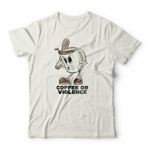 Camiseta Coffee Or Violence