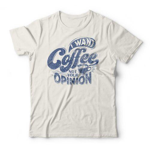 Camiseta I Want Coffee