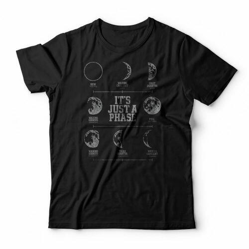 Camiseta Fases Da Lua