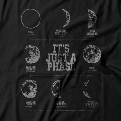 Camiseta Fases Da Lua