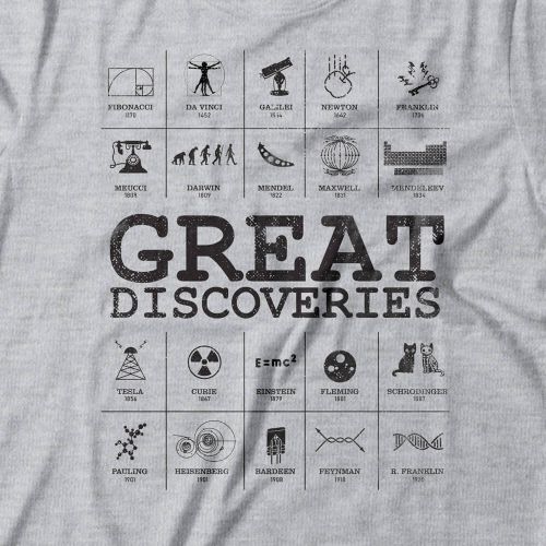 Camiseta Great Discoveries