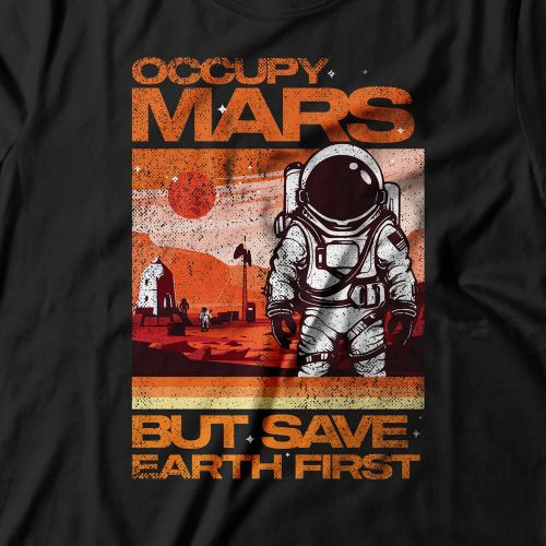 Camiseta Occupy Mars