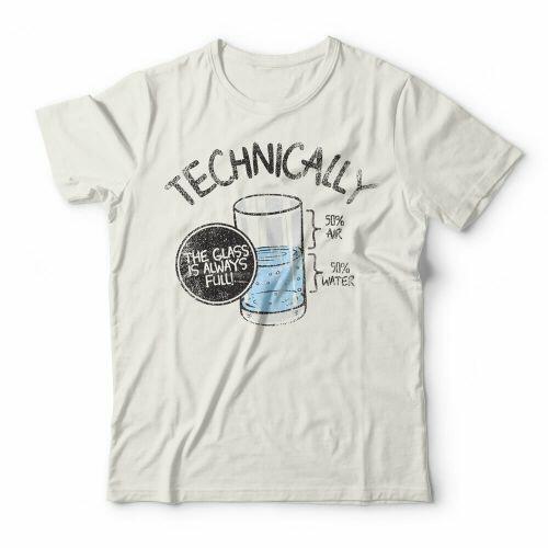 Camiseta The Glass Is Full