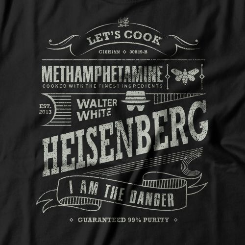 Camiseta Heisenberg Label