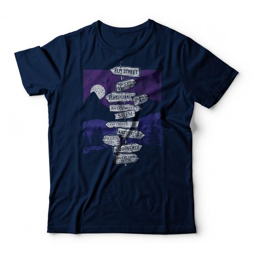 Camiseta Horror Places