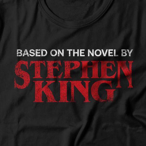 Camiseta Novel By Stephen King