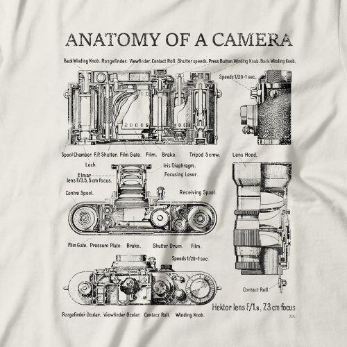 Camiseta Anatomy Of A Camera