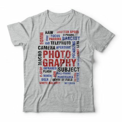 Camiseta Photography Settings