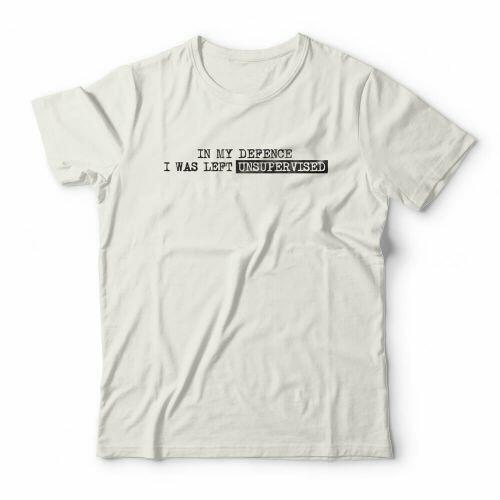 Camiseta I Was Left Unsupervised