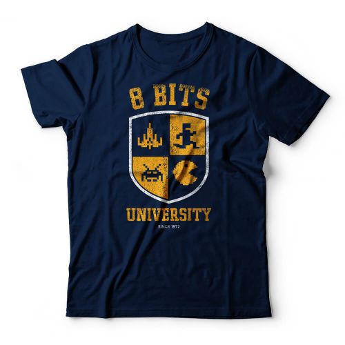 Camiseta 8 Bits University