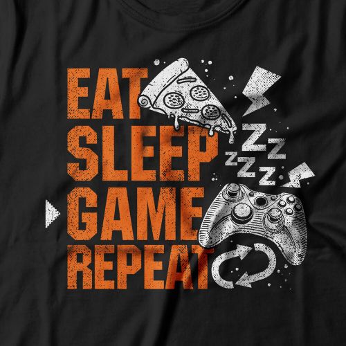 Camiseta Game Repeat