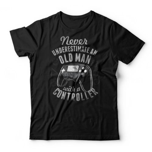 Camiseta Old Man With A Controller