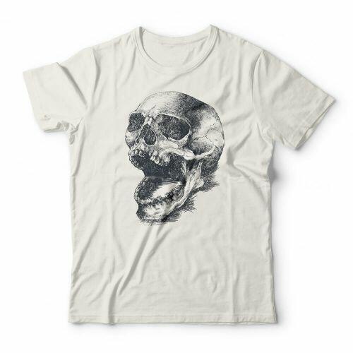 Camiseta Skull Sketch