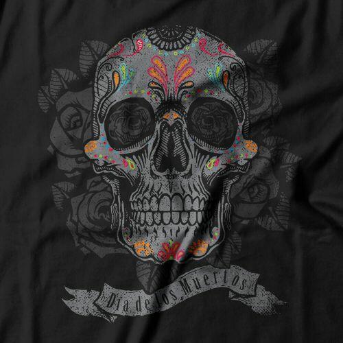 Camiseta Caveira Mexicana