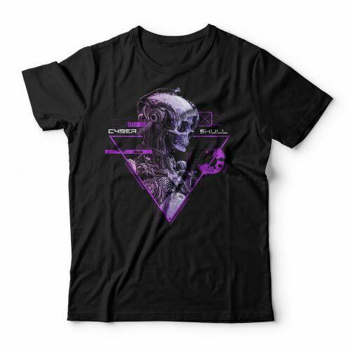 Camiseta Cyber Skull