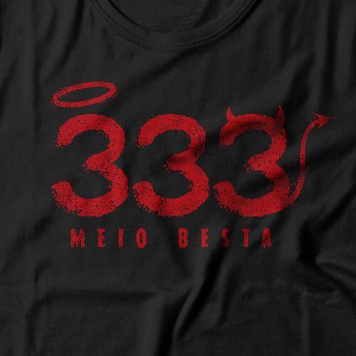 Camiseta 333 Meio Besta