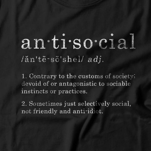 Camiseta Antisocial