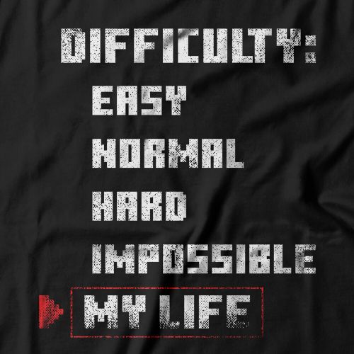 Camiseta Difficulty My Life