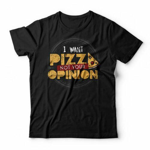 Camiseta I Want Pizza
