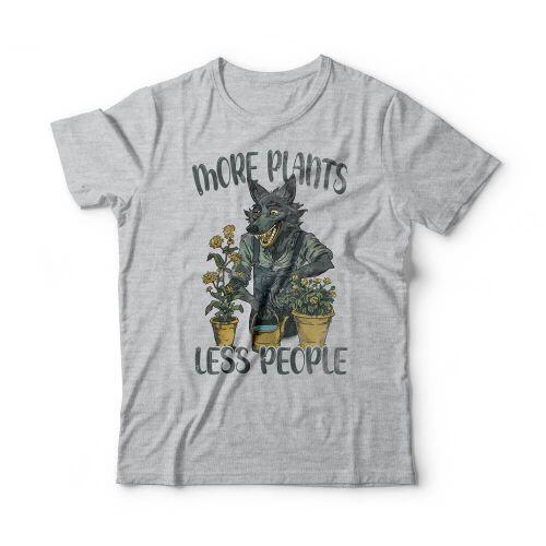 Camiseta More Plants Less People