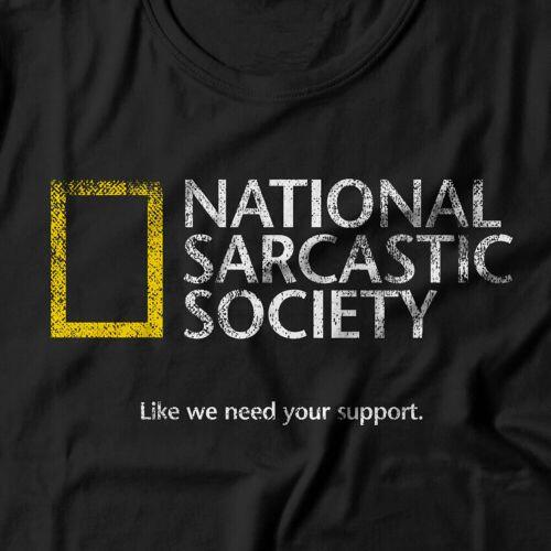 Camiseta Sarcastic Society