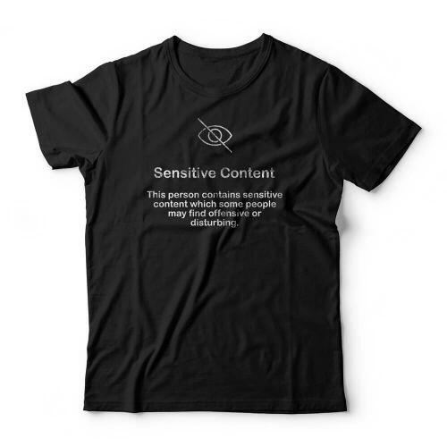 Camiseta Sensitive Content