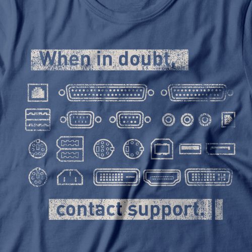 Camiseta Computer Ports