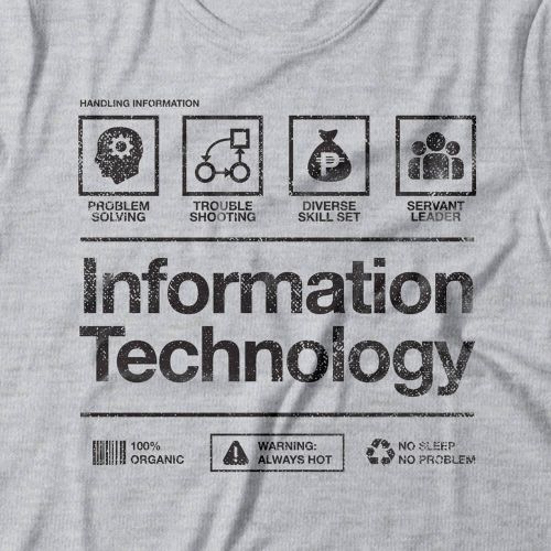 Camiseta Information Technology