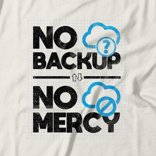Camiseta No Backup