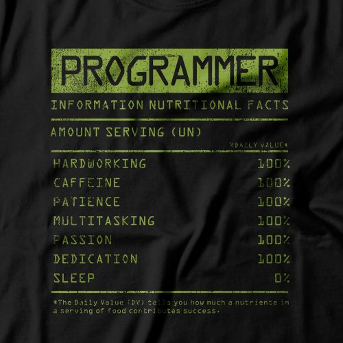 Camiseta Programmer Facts