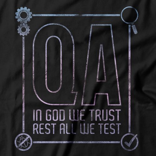 Camiseta QA We Test