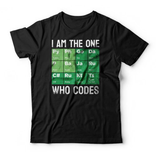 Camiseta The One Who Codes