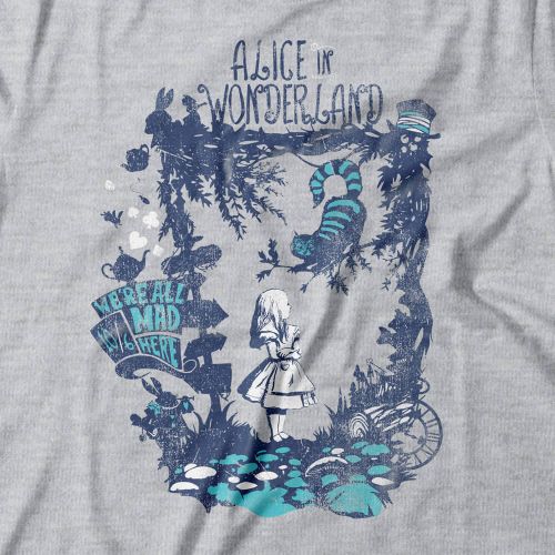 Camiseta Alice No País Das Maravilhas