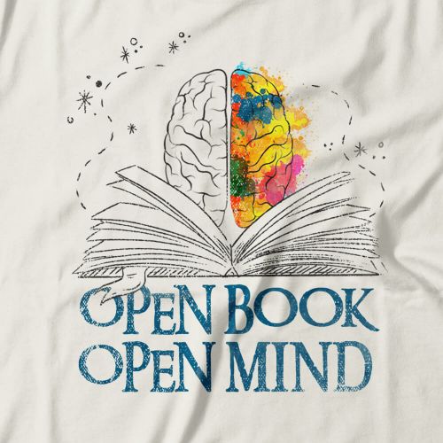 Camiseta Open Book Open Mind