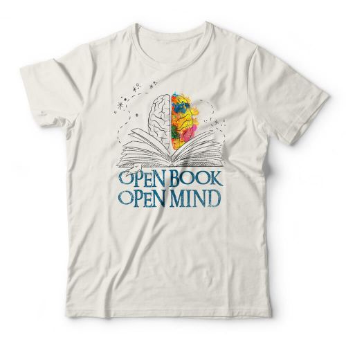 Camiseta Open Book Open Mind