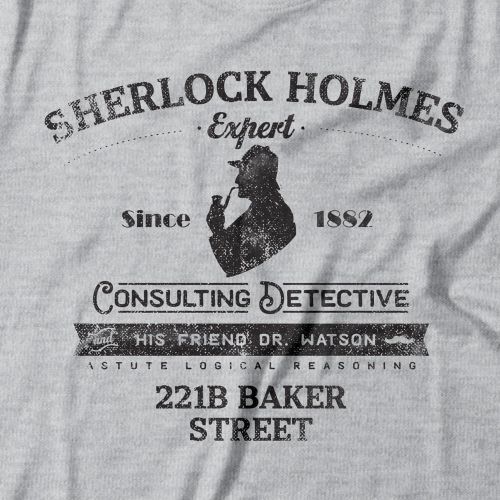 Camiseta Sherlock Holmes