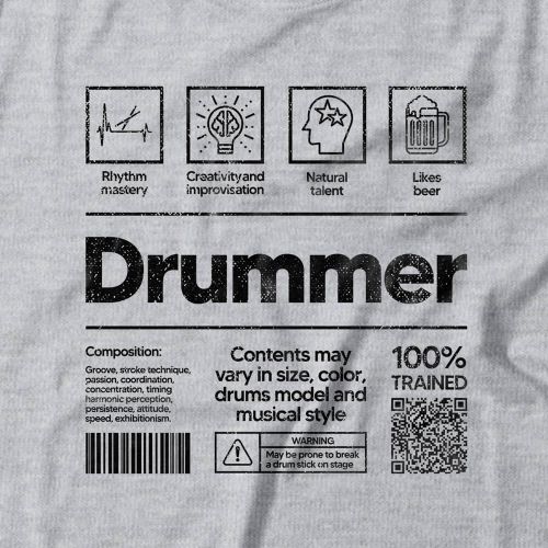 Camiseta Drummer