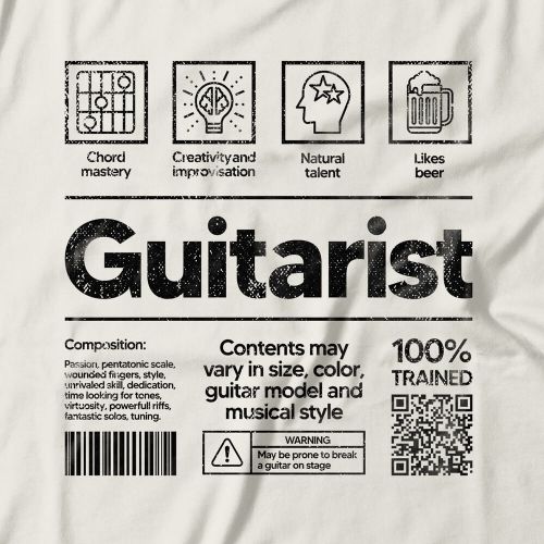 Camiseta Guitarist