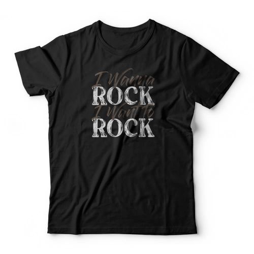 Camiseta I Wanna Rock