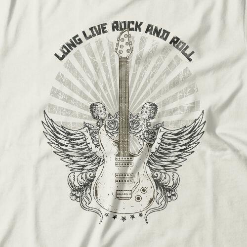 Camiseta Long Live Rock And Roll