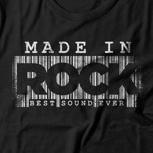 Camiseta Made In Rock