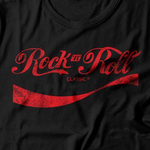 Camiseta Rock 'N' Roll Cola
