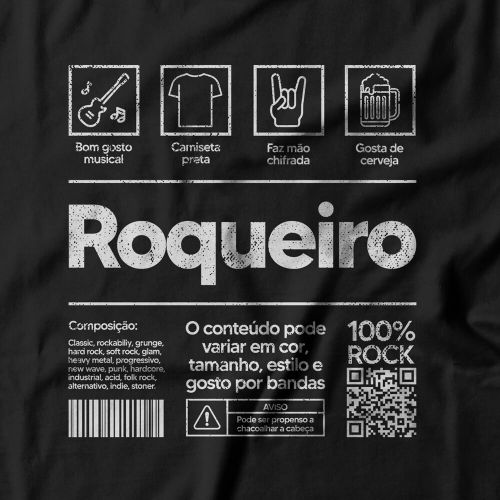 Camiseta Roqueiro