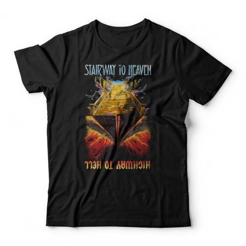 Camiseta Stairway To Heaven Or Highway To Hell