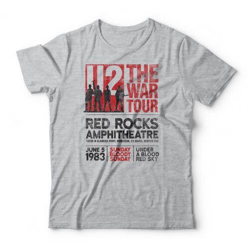 Camiseta U2 War Tour