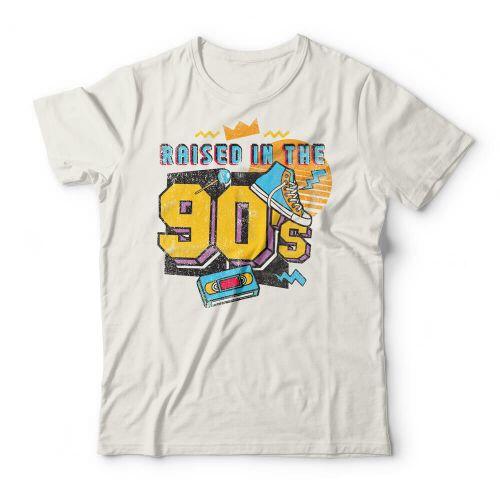 Camiseta Raised In The 90's
